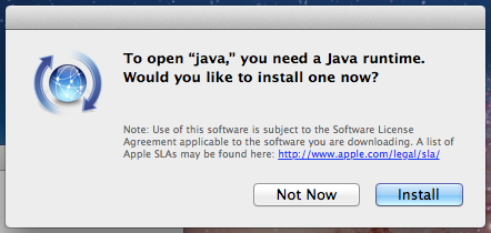 java software for mac os x